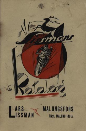 1931 Katalog Lars Lissman 01