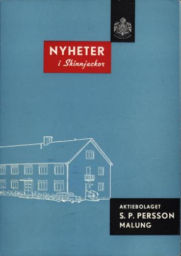 1956 Katalog SP Persson (PG) 01