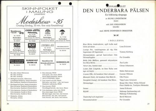 1995 Skinnarspelsprogram 15
