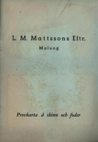 LM Matsson Skinnprover 01