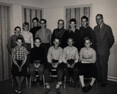 Skinnskolan 1953-54