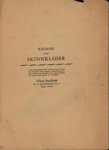 Sundkvist skinn Katalog 01