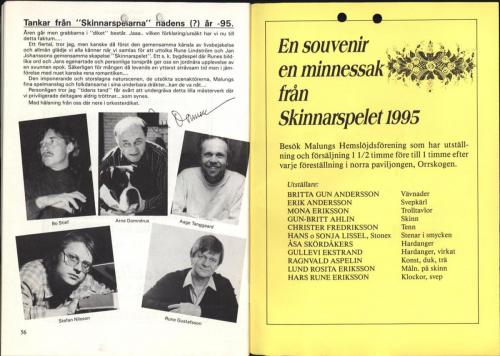 1995 Skinnarspelsprogram 30